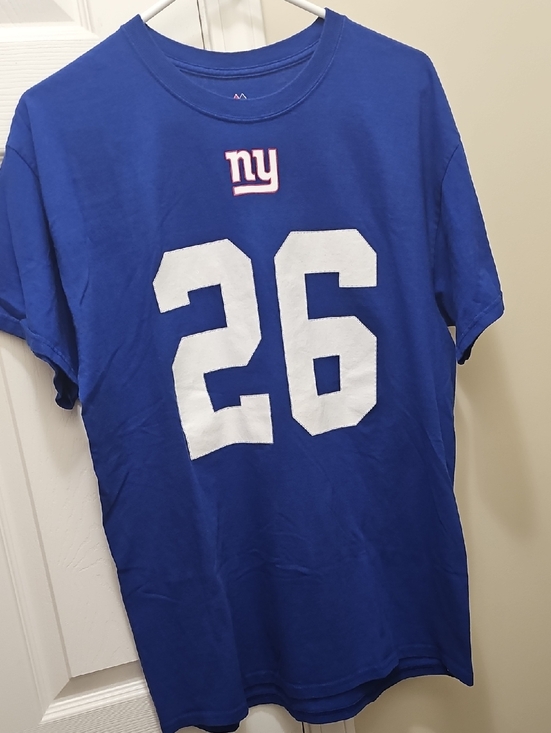 Majestic Other - Majestic Royal Blue New York 26 Short Sleeve Tee